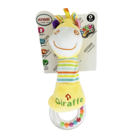 М'яка брязкальце для новонароджених (Giraffe) М'яка брязкальце для новонароджених (Giraffe)